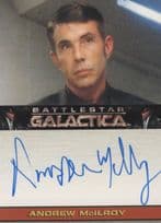 Andrew McIlroy Battlestar Galactica Hand Signed Trading Card