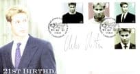 Andrew Morton Prince William Royal 21st Birthday Rare Hand Signed FDC
