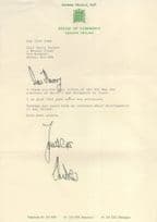Andrey MacKay Conservative MP Hand Signed House Of CommonsLetter