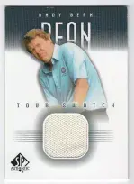 Andy Bean Tour Swatch Worn Shirt Golf Rare Limited Edition Card