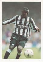 Andy Cole Newcastle Football Club Striker Postcard