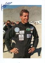 Andy Green 12x8 Thrust SSC Jet Car Reuters Press Conference Hand Signed Photo