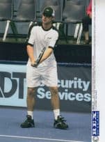 Andy Roddick at Elton John Aids Awareness Event Tennis Press Photo