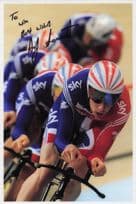 Andy Tennant 2010 UCI Champion Training 12x8 Hand Signed Photo