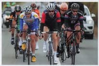 Andy Tennant GB Cyclist 2016 Tour De Yorkshire Race 12x8 Hand Signed Photo