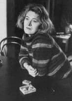 Angela Carter The Bloody Chamber Book Author Stunning Portrait Postcard