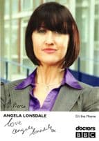 Angela Lonsdale BBC Doctors Hand Signed Cast Card Photo