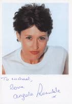 Angela Lonsdale Coronation Street Hand Signed Photo