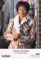 Angela Wynter as Yolande Duke Eastenders BBC Hand Signed Cast Photo
