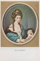 Angelika Kauffmann Swiss History Painter German Old Cigarette Card