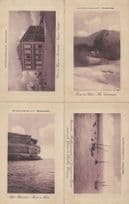 Angola Mossamedes 4x Ship River Antique African Postcard s