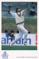 Anil Kumble Northamptonshire TCCB Classic Cricket Photo Postcard