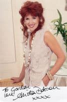 Anita Dobson Eastenders At Home Picture Hand Signed Photo