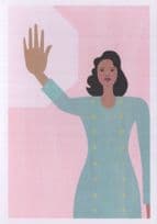 Anita Hill vs Clarence Thomas Sex Harassment Legal Case Postcard