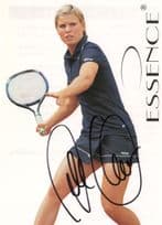 Anke Huber German Tennis Champion Hand Signed Photo