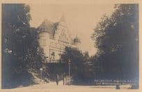 Anlagen Helmstedt Bannhofs Rare German Mispressed Old Postcard