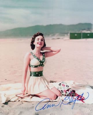 Ann Blyth American Actress Stunning 10x8 Hand Signed Photo
