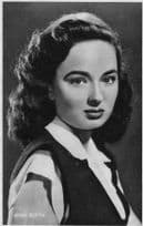 Ann Blyth Vintage Rare Kwatta Film Movie Postcard Size Portrait