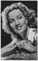 Ann Sothern Vintage Kwatta Film Movie Postcard Size Portrait