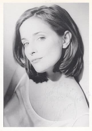 Anna Brecon Emmerdale DOUBLE Hand Signed Vintage Photo