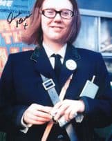 Anna Karen as Olive in On The Buses 10x8 Hand Signed Photo