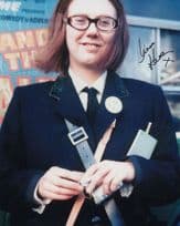 Anna Karen On The Buses Stunning 10x8 Hand Signed Photo
