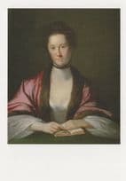 Anna Seward Poet Poetry Book Author Portrait Painting Postcard