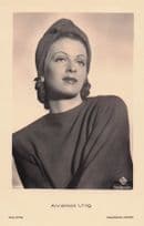 Annaliese Von Eschtruth German Film Actress of Greta Garbo Postcard