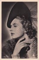Annaliese Von Eschtruth Germany Film Actress Old RPC Postcard