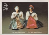 Anne Boleyn Toy Doll The World Of Peggy Nisbet Postcard