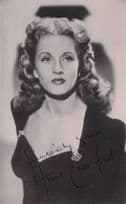 Anne Crawford Hollywood Actress Printed Signed Photo