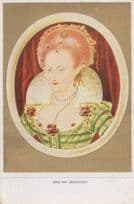 Anne of Denmark Saxony Antique Rare German Cigarette Card