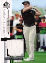Annika Sorrenstam Course Classics 2005 Golf SP Upper Deck Worn Shirt Card