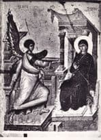 Annunciation St Clement Ohrid Church Monastery Mosaic Postcard