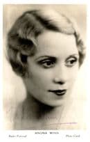 Anona Winn Radio Pictorial Antique Hand Signed Photo