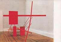 Anthony Caro Early One Morning Painted Steel Sculpture Postcard