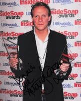 Anthony Cotton Coronation Street Wins Soap Awards 10x8 Hand Signed Photo