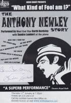 Anthony Newley Story Sandra Lambert Pianist Hand Signed Theatre Flyer