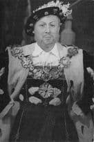 Anthony Quayle as Henry VIII Shakespeare Old Play Theatre Postcard