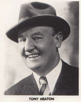 Anthony Tony Heaton Dick Barton Special Agent Small Hand Signed Antique Photo