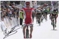 Anthony Turgis French France Cyclist Giant 10x8 Hand Signed Photo