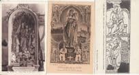 Antibes Notre Dame 3x French Religious Old Postcard s