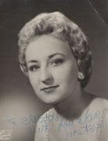 Antique 1940s Jane Actress Hollywood Unidentified Signed Photo