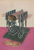 Antique Bunsen Thermostat Postcard