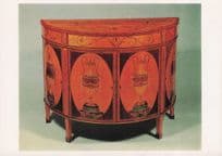 Antique Cabinet by William Gates Royal Collection Postcard