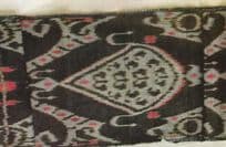 Antique Hotien Silk Ching Dynasty Chinese Postcard