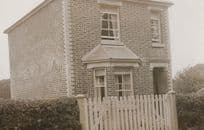 Antique House at Ashurst Bridge Kent Sussex Old RPC Postcard