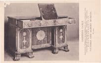 Antique Mahogany Dressing Table V&A Museum Old Postcard