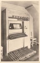 Antique Organ at Beethovenhaus Museum German Old Postcard