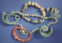 Antique Pearl French Bracelet French Bronze Age Koban Postcard